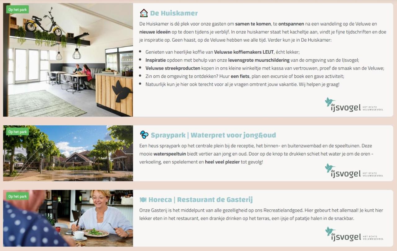 Chaletbos Voorthuizen Stroe Garderen别墅 外观 照片