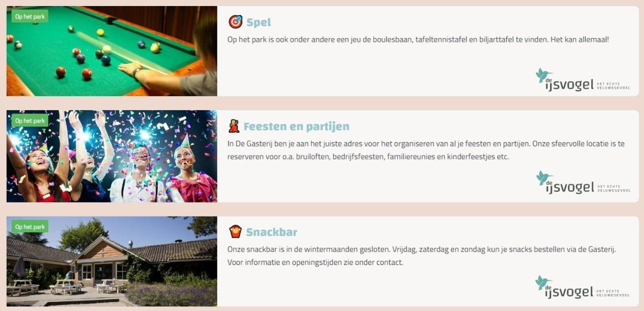 Chaletbos Voorthuizen Stroe Garderen别墅 外观 照片